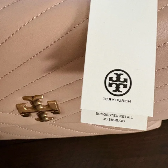 Tory Burch Tan Quilted Women's Bag - Picture 2 of 4